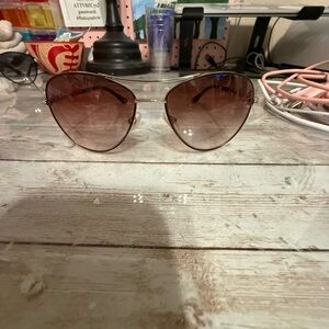 Brighton Gold and Brown Sunglasses